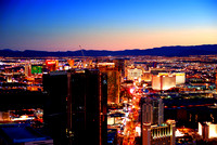 Las Vegas Strip at sunset