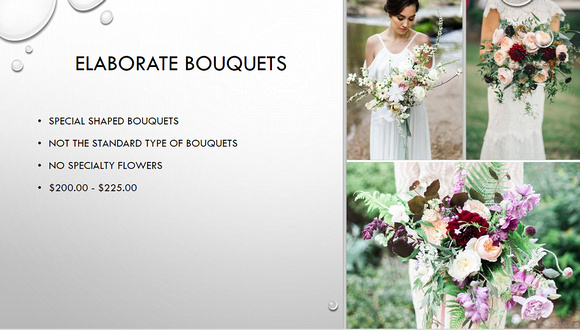 Elaborate Bouquets - Byanaca's Design