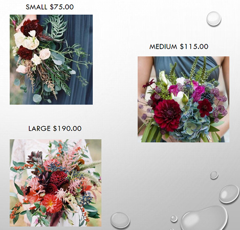Bouquet Samples - Byanaca's Design